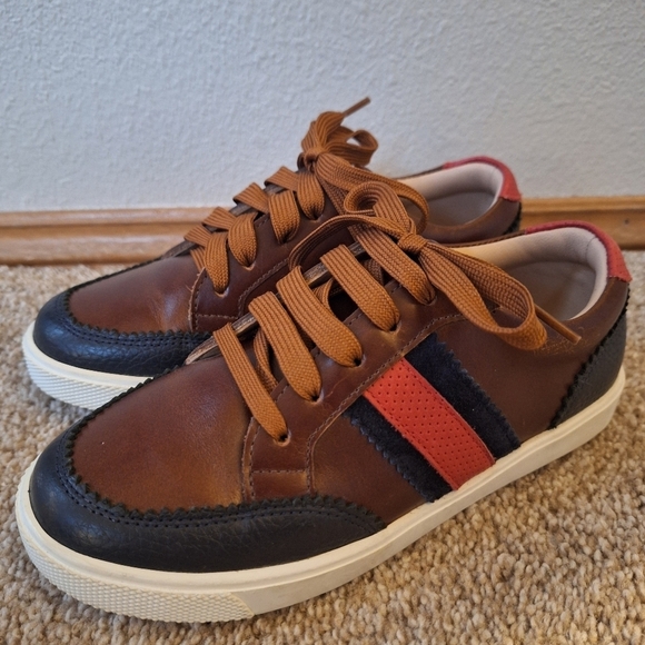 Elephantito Other - Elephantito All American Apache Leather Sneakers Lace Up Kids Unisex Size 13